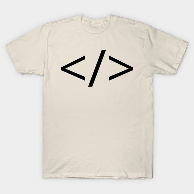 Programming code </> T-Shirt by MoreArt15